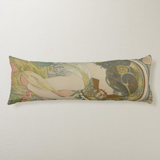 プリムローズバイアルフォンスミュシャ(1899) ボディピロー (正面)