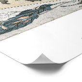 プリムローズバイ久保シュンマン浮世絵 ポスター (角)