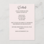 プリムローズ結婚のエンクロージャカード エンクロージャーカード (正面)