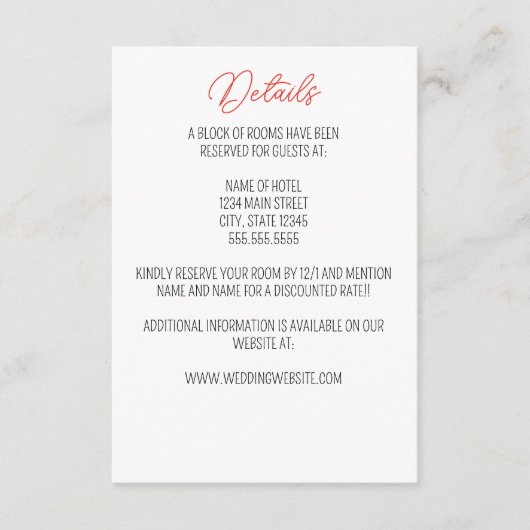 プリムローズ結婚のエンクロージャカード エンクロージャーカード (正面)