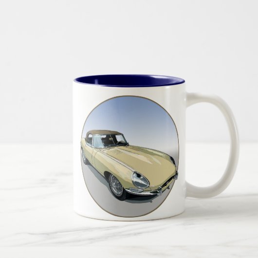プリムローズE型ロードスター ツートーンマグカップ (右)