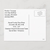 プリム初期のスターズポストカード付きカントリーエンジェル シーズンポストカード (裏面)