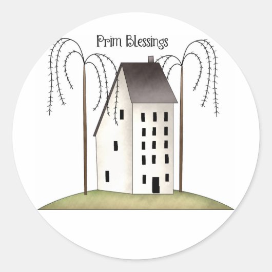 プリム恵み – ステッカー (正面)