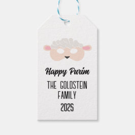 プリム羊の仮装の衣装 ギフトタグ