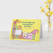 プリム カード (黄色い花)