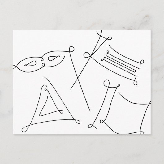 プリム ポストカード (正面)