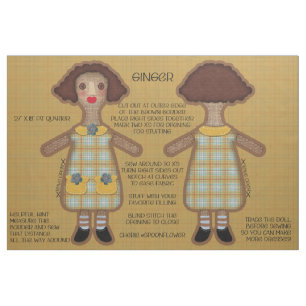 プリム ラグドール ソフト スタッフィング カット＆縫製キット ファブリック