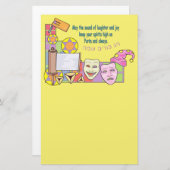 プリム 便箋 (正面/裏面)