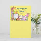 プリム 便箋 (スタンド正面)