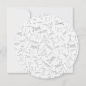 プリム 招待状 (裏面)