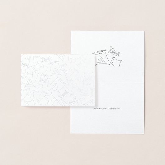 プリム 箔カード (ディスプレー)