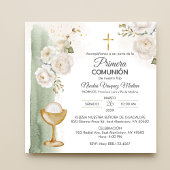 プリメスペインのラ合花ファースト聖餐式 招待状