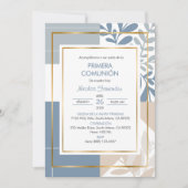 プリメスペインのラ総エレガント合第1聖餐式 招待状 (正面)