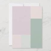 プリメスペインのラCOMUNIONかわいいファーストコミューン 招待状 (裏面)