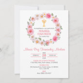 プリメスペインのラCOMUNION CHALICE FIRST COMMUNION 招待状 (正面)