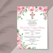 プリメラCOMUNION第1聖餐式 招待状