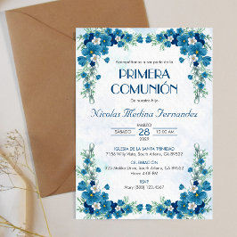プリメラCOMUNION第1聖餐式 招待状