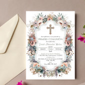 プリメラCOMUNION INVITACION BOHO First Communion 招待状