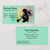 プリモ体操 – 体操コーチ 名刺 (正面/裏面)