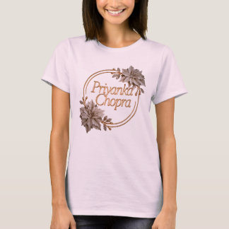 プリヤンカショプラボリウォッドTシャツ Tシャツ