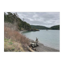 プリュージュ・サウンド ワシントン州海岸アクリルアート