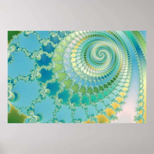 プリライフ – フラクタルポスター ポスター (正面)