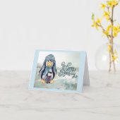 プリンギンミット種 カード (黄色い花)