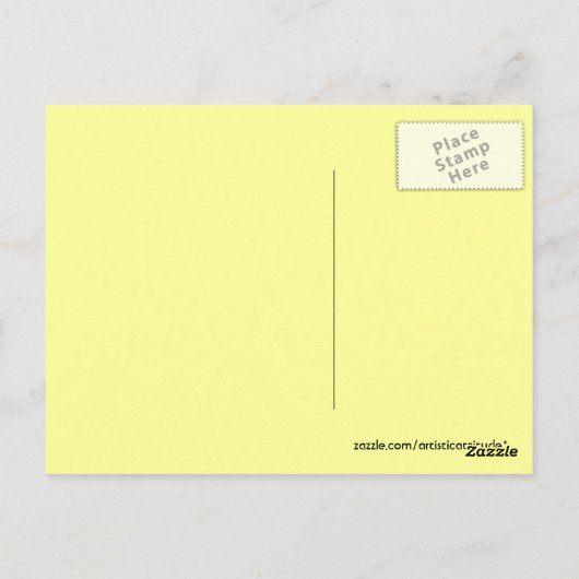 プリングルペンシルバニア州小さな町の記念はがき ポストカード (裏面)