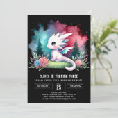 プリンシパル 魔法のドラゴン 誕生日 招待状 (スタンド正面)