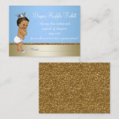 プリンスおむつラッフルチケット エンクロージャーカード (正面/裏面)