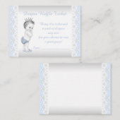 プリンスおむつラッフルチケット エンクロージャーカード (正面/裏面)