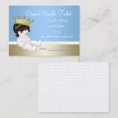 プリンスおむつラッフルチケット エンクロージャーカード (正面/裏面)