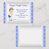 プリンスおむつラッフルチケット エンクロージャーカード (正面/裏面)