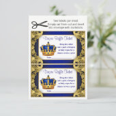 プリンスおむつラッフルチケット 招待状 (スタンド正面)