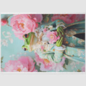 プリンスお洒落フローラ魅力的カエルのデコパージュ 薄葉紙 (正面)