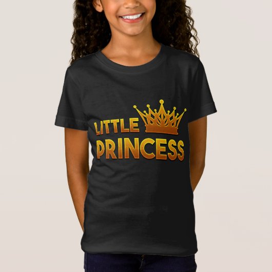 プリンスとプリンセスのシャツ Tシャツ (正面)