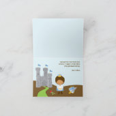 プリンスの折りたたみ式サンキューカード サンキューカード (内部)