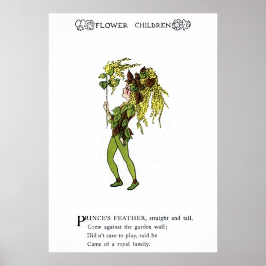 プリンスの羽 ポスター (正面)