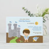 プリンスの誕生日パーティー フラット招待状 招待状 (スタンド正面)