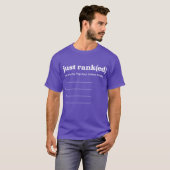プリンスのJust Ranked Tee Tシャツ (正面フル)
