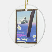 プリンスアルバート国立公園,サスカチュワン,カナダ セラミックオーナメント (左)