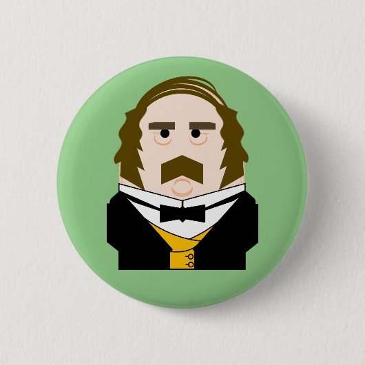 プリンスアルバート妃 缶バッジ (正面)