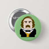 プリンスアルバート妃 缶バッジ (正面&裏面)