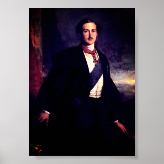 プリンスアルバート・オブ・サクス – コバーグとゴータ・サクセンPos ポスター (正面)