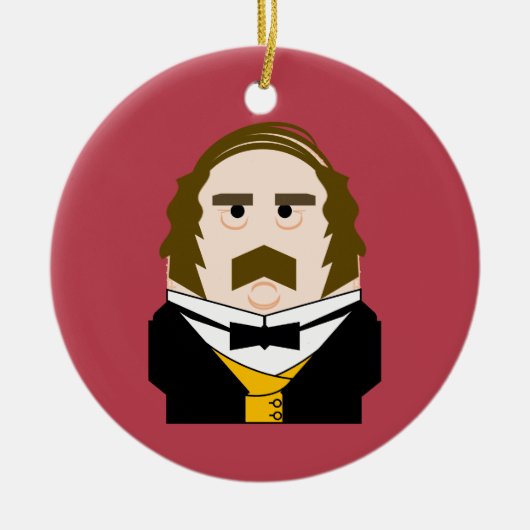 プリンスアルバート、妃 セラミックオーナメント (正面)