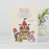 プリンスアンドキャッスル招待状 招待状 (スタンド正面)