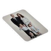 プリンスウィリアムと家族2017年12月様式化 マグネット (右側)