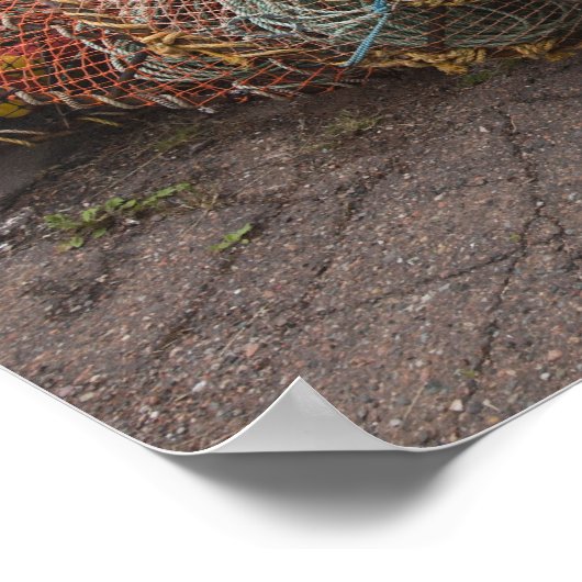 プリンスエドワード島ビクトリア。カニポット ポスター (角)