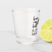 プリンスエドワード島ホームズホワイズハート ショットグラス (左)