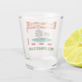 プリンスエドワード島国旗 ショットグラス (裏面)